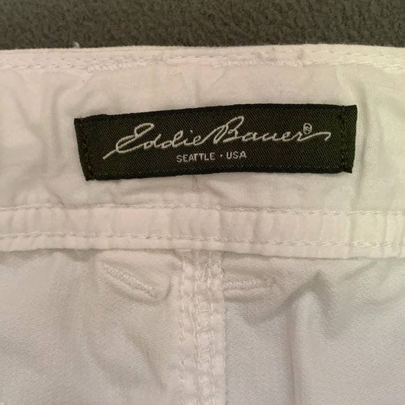 New Eddie Bauer White Capris new with tags - Picture 3 of 7